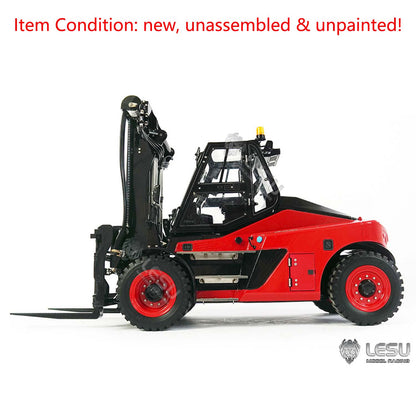 TOUCAN RC HOBBY LESU 1/14 RC Hydraulic Painted Assembled RC forklift Metal Aoue-LD160S Remote Control Wheeled Car Sound Light System Model