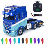 RTR Unitru 06 770S 1/14 Remote Control Tractor Truck 6X6 Metal Chassis 2Speed Gearbox Smoke Lights Sounds Brushless Motor ESC