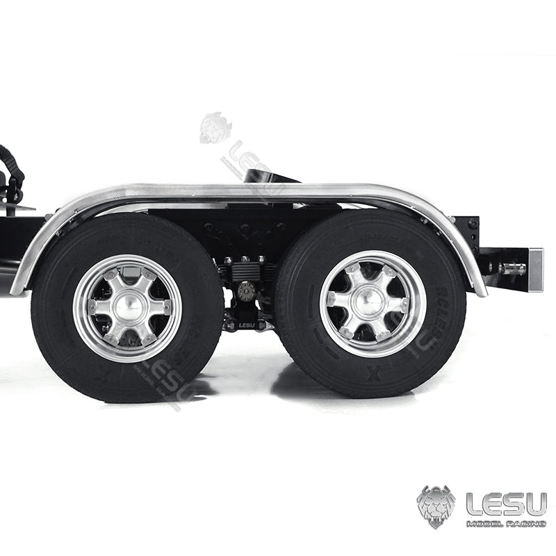 TOUCAN RC HOBBY LESU 1/14 Metal 6*6 Chassis KING 540 Motor 3PCS Servos Accessory for Radio Controlled TAMIIYA Tractor Truck DIY Cars Model