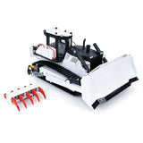 In Stock Metal 1/12 Remote Control Hydraulic Bulldozer D155AX RC Heavy Dozer Model 7 Way Valve 3.0L Oil Pump 5 Plows Light Sound System