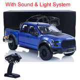 JDM F150 1/10 Hydraulic Lifting Jack Tool/Metal Chassis RC Off-road Crawler Car ESC Servo Motor Radio System for Hobbyists