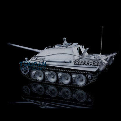 1/16 TK7.0 Kunststoffversion Henglong Jadpanther FPV Betriebsbereiter ferngesteuerter BB-IR-Panzer 3869 mit Stahlgetriebe, Rauchgeräusch
