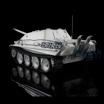 1/16 TK7.0 Kunststoffversion Henglong Jadpanther FPV Betriebsbereiter ferngesteuerter BB-IR-Panzer 3869 mit Stahlgetriebe, Rauchgeräusch