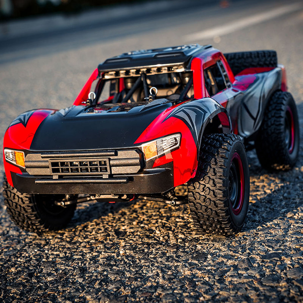 TOUCAN RC HOBBY 1/14 2.4GHz Remote Control High Speed Car 48KM/H 4*4 Off Road Vehicle Q130A RTR Car Carbon Brush Motor ESC LED Lights Battery