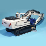 1/14 946 Tracked Hydraulic RC Excavator Model Metal Grab Bucket Ripper Light Remote Control Cars for TAMIYA Dumper Truck