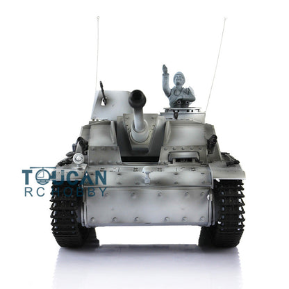 Henglong 1/16 TK7.0 Promotion 3868 German Stug III RTR RC Tank BB Unit IR Smoke Metal Tracks Idlers Sprockets Wheels Gearbox Barrel