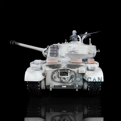 Henglong Plastic 1/16 TK7.0 3838 USA M26 Pershing RTR RC Tank Armored Vehicle Model Smoke Infrared Combat BB Sound Light System