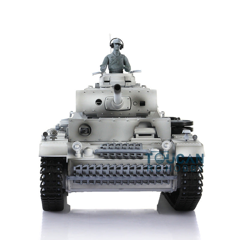 Henglong 2.4G 1/16 TK7.0 Promotion Panzer III L 3848 RTR RC Tank Smoke BB Infrared System Metal Sprockets Idlers Wheels Tracks Gearbox Barrel
