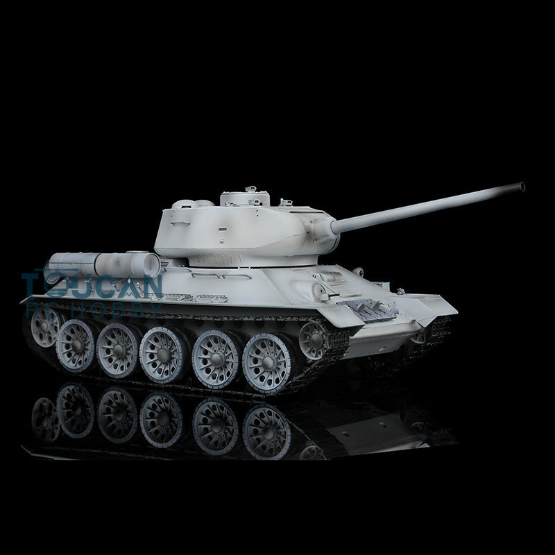 Henglong 1/16 TK7.0 Promotion Soviet Union T34-85 3909 RTR RC Tank BB Infrared Combat Smoke Metal Barrel Tracks Sprockets Idlers Wheels