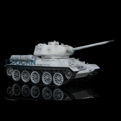 Henglong 1/16 TK7.0 Promotion Soviet Union T34-85 3909 RTR RC Tank BB Infrared Combat Smoke Metal Barrel Tracks Sprockets Idlers Wheels
