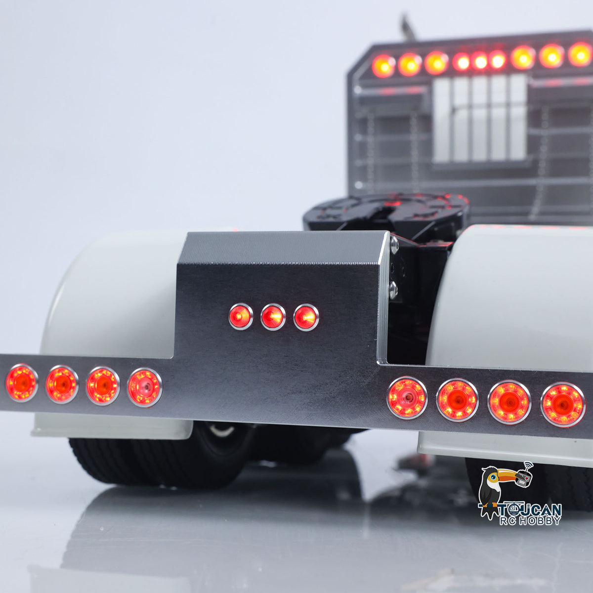 12. 1/14 RC 8x4 Articulated Tractor TOUCAN GrandHauler Battery and Charger Included Side
