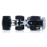 MTM E260L Metal 1/14 Loader Hydraulic Ready to Operate with 2-Speed Transmission and Differential Lock Axles featuring ST8 Transmitter and Sound System White No Battery