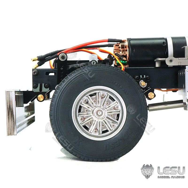TOUCAN RC HOBBY LESU 1/14 Metal 6*6 Chassis KING 540 Motor 3PCS Servos Accessory for Radio Controlled TAMIIYA Tractor Truck DIY Cars Model