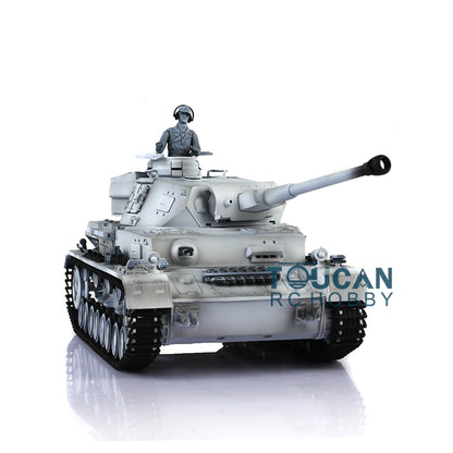 2,4 GHz Henglong 1/16 TK7.0 Kunststoff Panzer IV F2 RC RTR Modellpanzer 3859 mit Stahlgetriebe, 360-Grad-Turm, Rauch-Soundtracks, FPV
