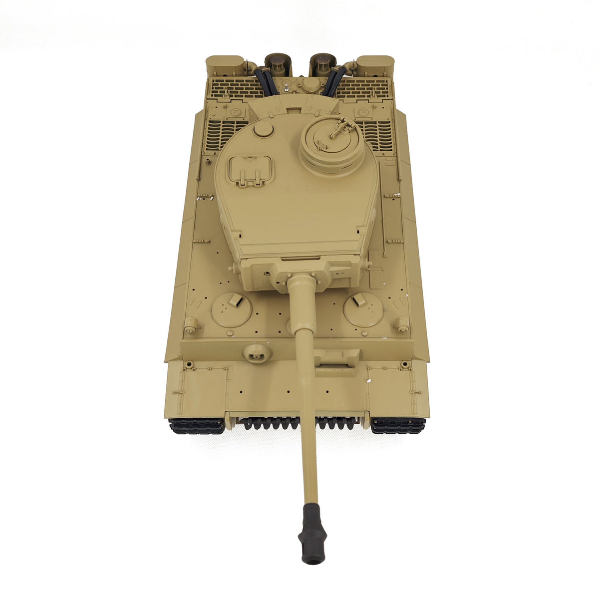 2.4Ghz Henglong 1/16 7.0 Plastic German Tiger I 3818 RTR RC Tank BB IR Barrel Recoil Metal Suspension Arm Gearbox Smoke Special Spray Painting