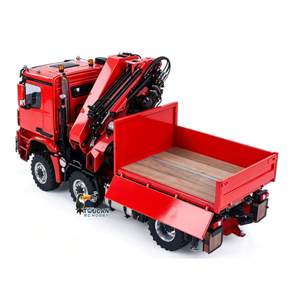 In Stock TOUCAN RC HOBBY 3363 Metal 1/14 2.4GHz Remote Control Tractor Truck Hydraulic Crane Fly Jib Arm 4151 AK 6*6 RC Agriculture Lorry Paladin PL18EV
