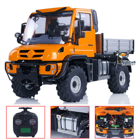 1/10 U423 4X4 RC Geländewagen Ferngesteuertes Rock Crawler Auto PNP Version Metalleimer Lackiert Zusammengebaut 