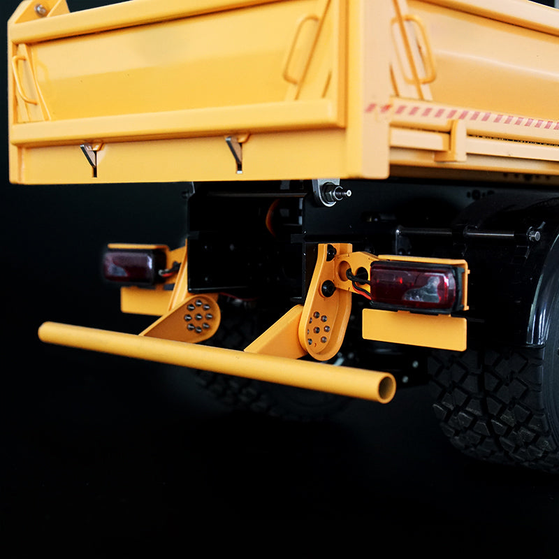 TOUCAN RC HOBBY LESU 1/14 Metal 4*4 Chassis TGS Hydraulic Dumper Truck Model Decorative Light Parts Opitonal Versions Battery Charger