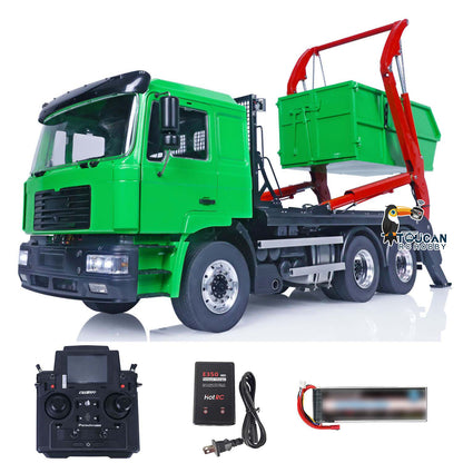 JXMODEL 1/14 6x4 Metall RC Hydraulische Absetzkipper Autos Ferngesteuerter Muldenkipper Schwenkarme RTR VL18U F2000 PL18EV