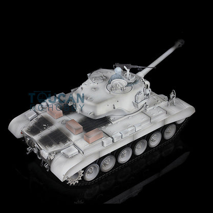 Henglong Plastic 1/16 TK7.0 3838 USA M26 Pershing RTR RC Tank Armored Vehicle Model Smoke Infrared Combat BB Sound Light System