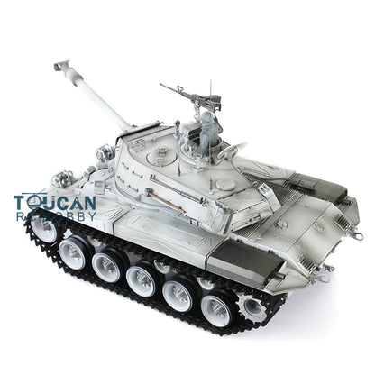 1/16 Maßstab TK7.0 Verbesserte Henglong Metallversion Walker Bulldog RTR RC Panzer 3839 360 Turmlauf Rückstoß FPV Kettenräder Leiträder
