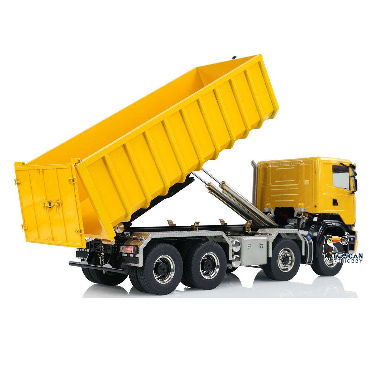 13. 1/14 TH-X SC-G88 8x8 Tipper with Differential Lock and LED Tail Lights  
