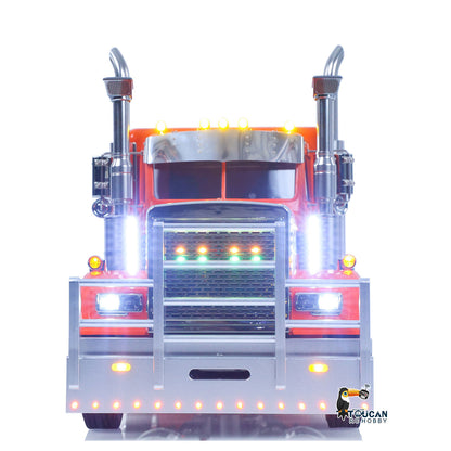 13. 1/14 TOUCAN GrandHauler Truck Liftable Second Axle Air Suspension Underbody View
