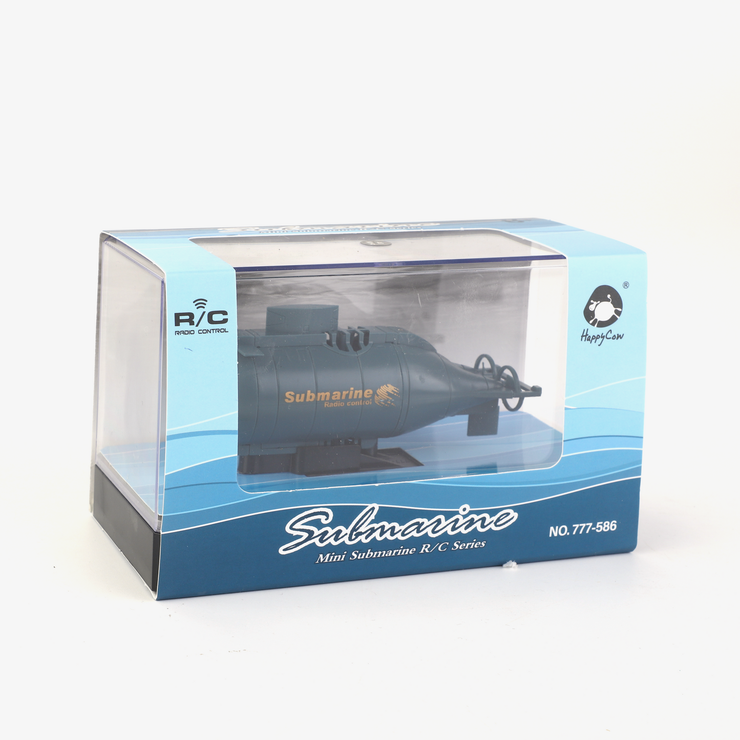 RC RTR Mini-U-Boot mit Doppelpropellern, kabelloses Boot, ferngesteuertes Spielzeug für Kinder, lackiert und montiert, mit wiederaufladbarer Batterie