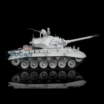1/16 Maßstab TK7.0 Verbesserter Henglong M26 Pershing Betriebsbereiter ferngesteuerter Modellpanzer 3838 Laufrückstoß BB IR-Sound FPV