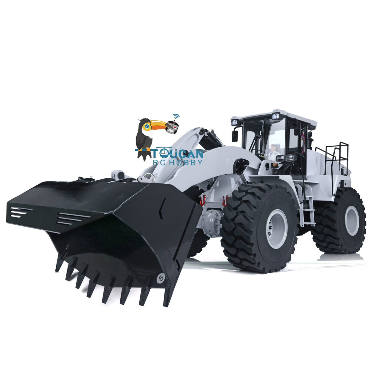14. 1/14 XDRC 470 Loader New Cab Detailed Interior and Dashboard Closeup  
