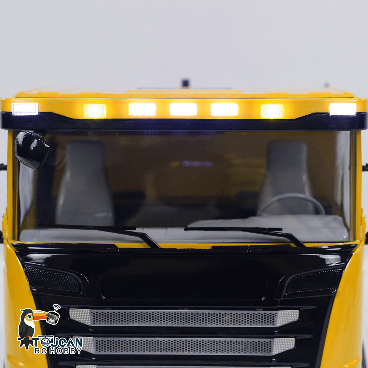 14. 1/14 Scale 8x8 RC Dump Truck G88 U-Style Bucket Full Dump Angle Side  
