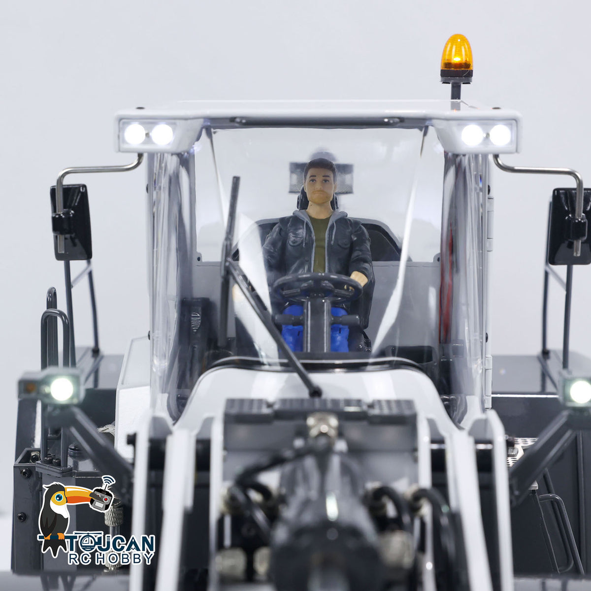 14. 1/14 Scale Articulated Loader XDRC 580 Light Group and Sound Speaker  
