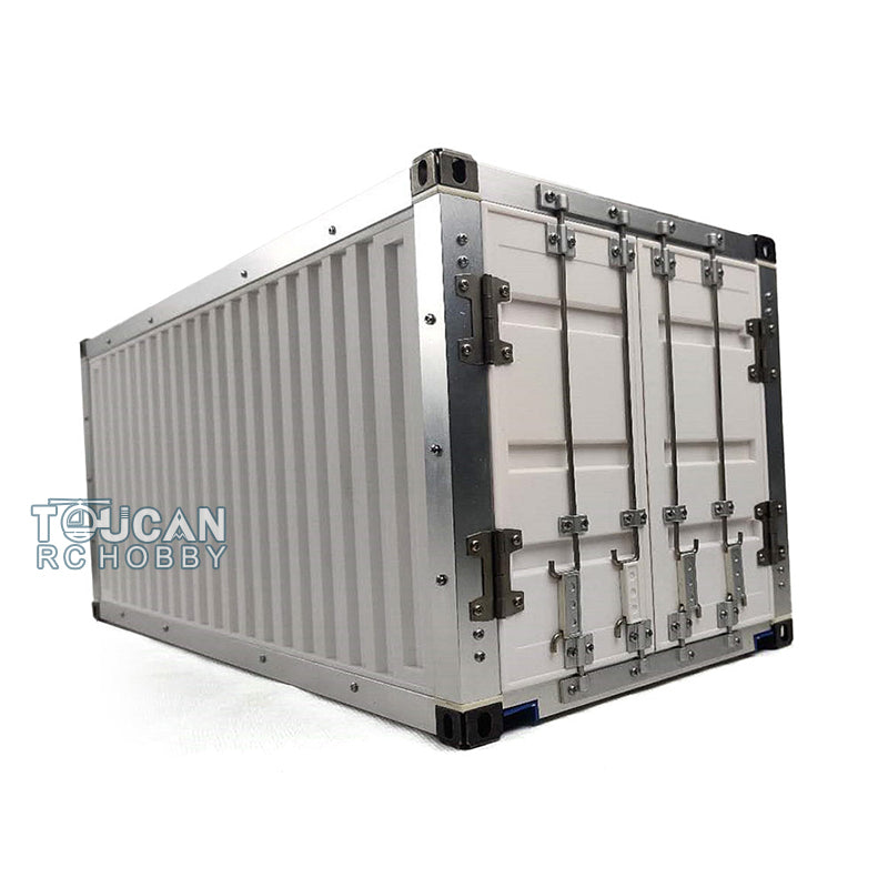 Toucanhobby 20 &amp; 40 Fuß Kunststoff-Containerbox, unlackierter Metallrahmen für Tamiyaya 1/14 RC-Anhänger, ferngesteuerter LKW