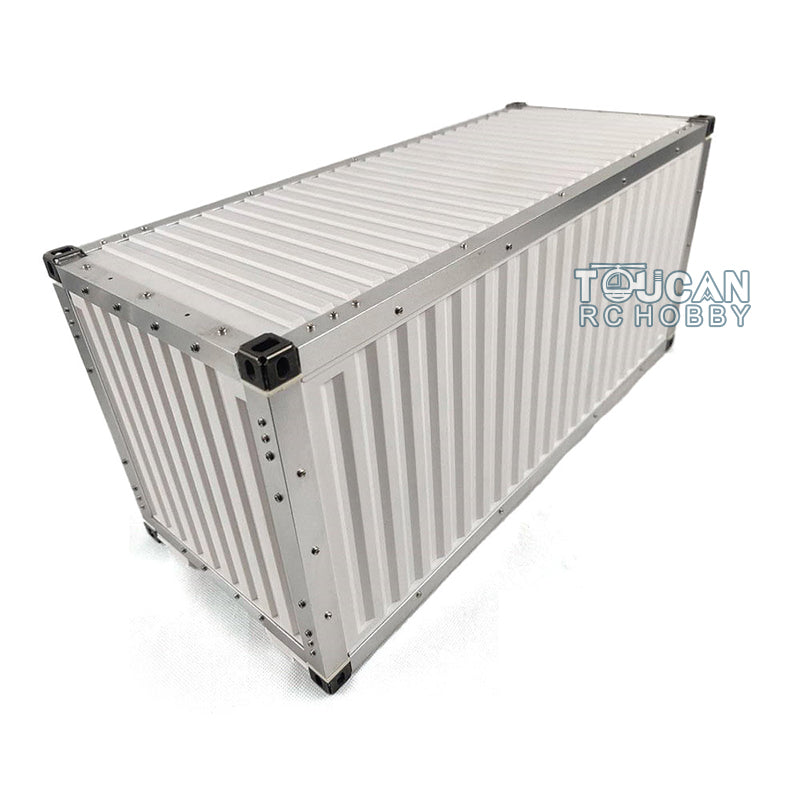 Toucanhobby 20 &amp; 40 Fuß Kunststoff-Containerbox, unlackierter Metallrahmen für Tamiyaya 1/14 RC-Anhänger, ferngesteuerter LKW