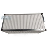 Toucanhobby 20 & 40ft Plastic Container Box Unpainted Metal Frame for Tamiyaya 1/14 RC Trailer Remote Control Truck