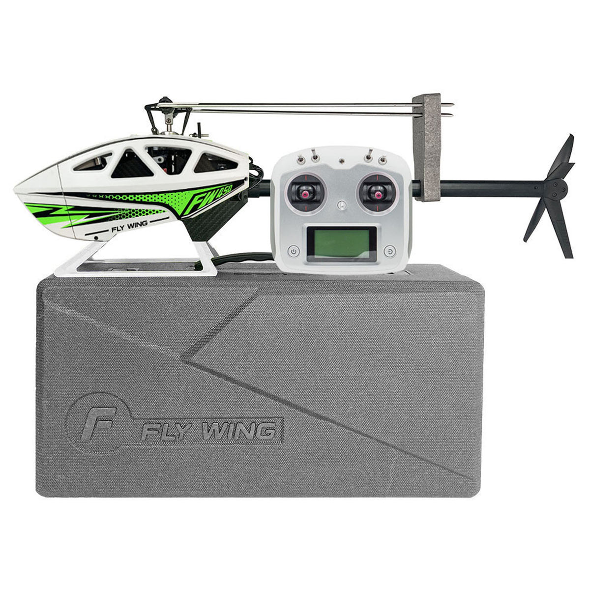 RC FLYWING 450L V3 Smart Helikopter RTF Drohne GPS Hover Aerobatic One Key Return Lackiert Zusammengebaut mit Positionierungssystem