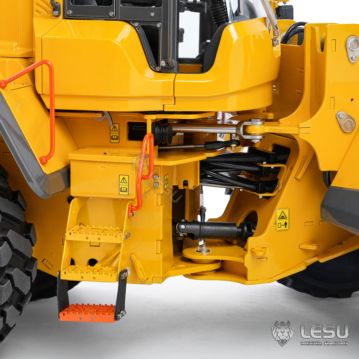 TOUCAN RC HOBBY LESU 1/14 Hydraulic RC Wheel Loader L220H Metal Model 4WD Brushless Motor 2 Speed Drive Differential Lock Quick Release Bucket Sound