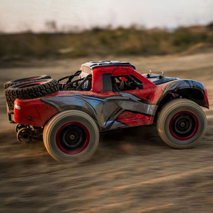TOUCAN RC HOBBY 1/14 2.4GHz Remote Control High Speed Car 48KM/H 4*4 Off Road Vehicle Q130A RTR Car Carbon Brush Motor ESC LED Lights Battery