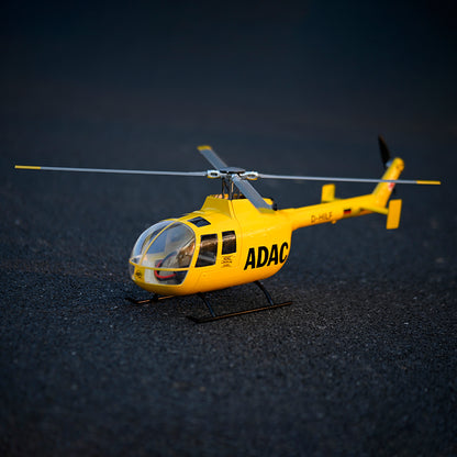 470 Klasse FLYWING BO105 RC Hubschraubermodell GPS 4-Blatt-Rotorkopf One Click Return Brushless Motor RTR I6S Funkbatterie