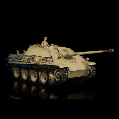 1/16 TK7.0 Kunststoffversion Henglong Jadpanther FPV Betriebsbereiter ferngesteuerter BB-IR-Panzer 3869 mit Stahlgetriebe, Rauchgeräusch