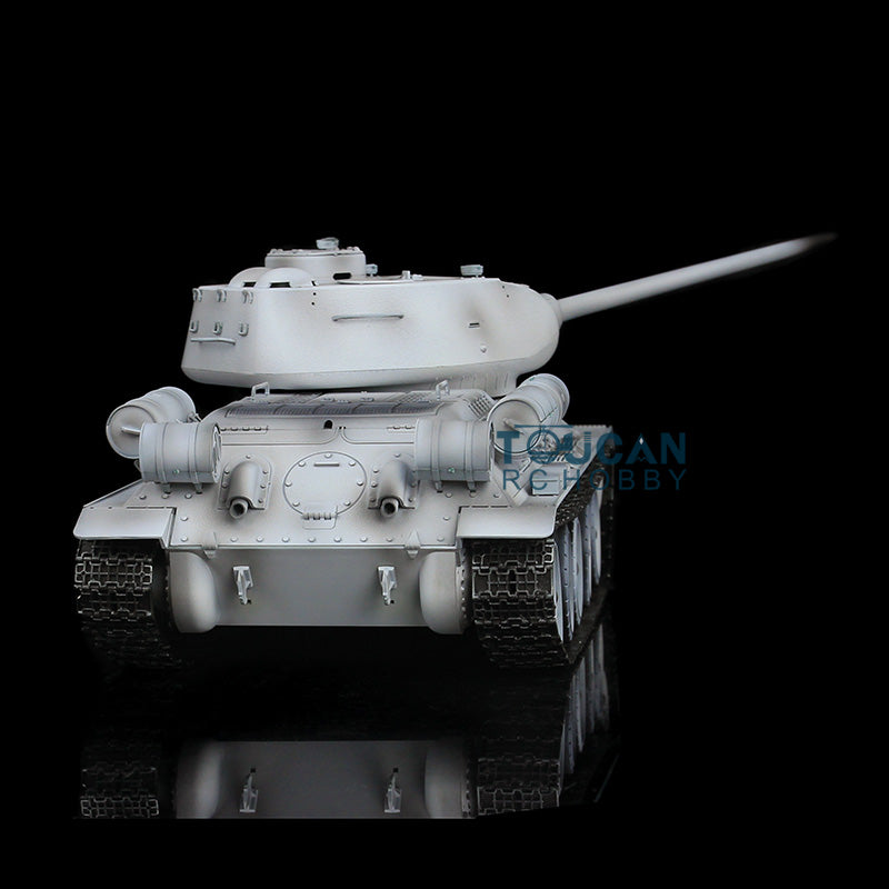 Henglong 1/16 TK7.0 Soviet Union T34-85 3909 RTR RC Tank BB IR Barrel Recoil 360 Degrees Turret Metal Tracks Sprockets Idlers Road Wheels