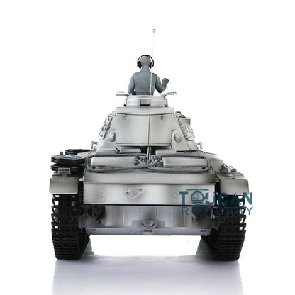 Henglong 1/16 TK7.0 Profession Panzer III L RTR RC Tank 3848 IR BB 360 Degrees Turret Smoke Metal Tracks Sprockets Idlers Road Wheels Gearbox