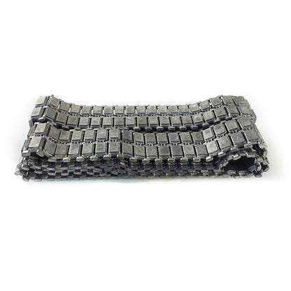 Metal Tracks Sprockets Idlers Adjuster Driving Axle Bearing Suspension Arms Protection Net For HL RC 1/16 3889 Tank Model Parts