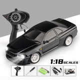 LDRC A99 1/18 RWD RC Car Drift Car Remote Control Racing Vehicles Model Lights With Simulated Metal Shell Nylon Drive Shaft Chassis