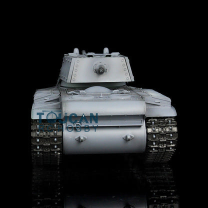 Henglong 1/16 TK7.0 Plastic Soviet KV-1 RTR RC Tank 3878 Military Vehicle Light Sound Smoke BB Unit Infrared Combat System