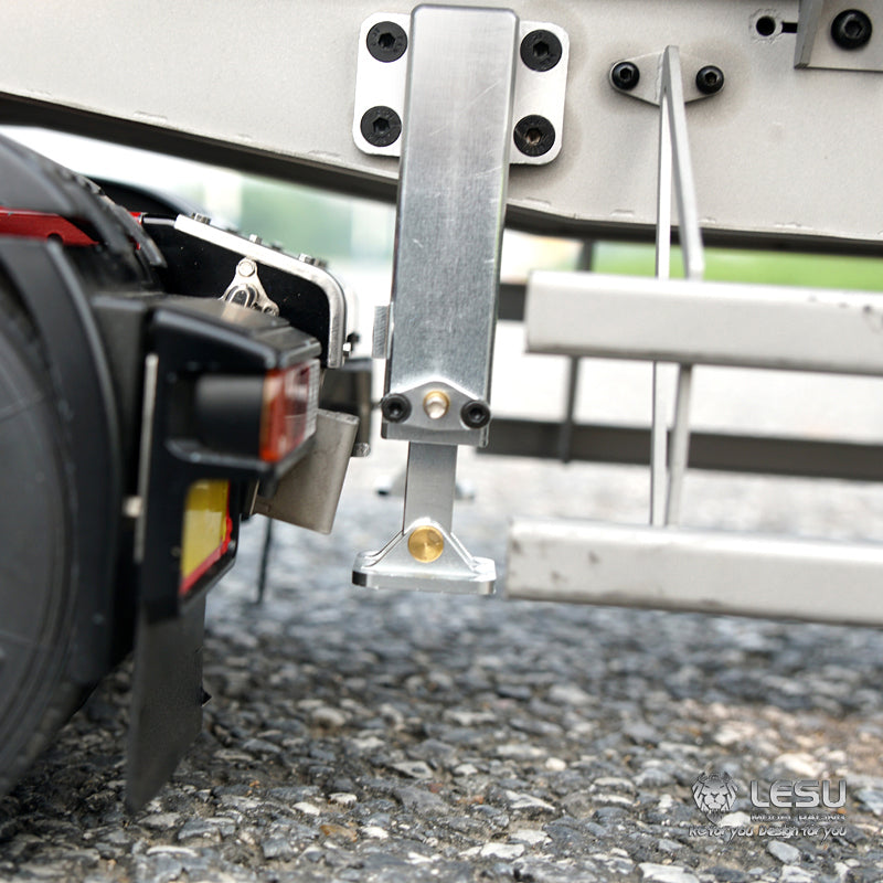 TOUCAN RC HOBBY LESU Metal 40Feet Oil Tank Gas-tanker Semi Trailer 1/14 RC Tractor Truck Model