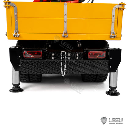 TOUCAN RC HOBBY PROMOTION LESU 6X6 Metal 1/14 RC Hydraulic Crane Truck 3Speed Remote Control Lorry Car 7CH Valve 4MPA 6 Outriggers Sound Axle Diff Lock