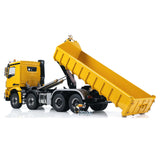 Toucanhobby G88 8*8 1/14 RC Hydraulic Roll On Off Dumper Construction Vehicle Differential Lock Axle 3Speed Transmission for Modeler