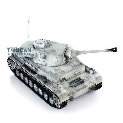 2,4 GHz Henglong 1/16 TK7.0 Kunststoff Panzer IV F2 RC RTR Modellpanzer 3859 mit Stahlgetriebe, 360-Grad-Turm, Rauch-Soundtracks, FPV