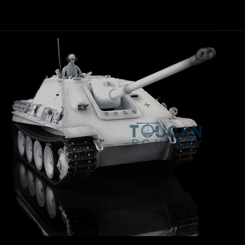 Henglong 1/16 TK7.0 3869 German Jadpanther RTR RC Tank IR BB Smoke Unit Lights 2 Sounds Metal Sprockets Idlers Road Wheels Tracks Gearbox Barrel